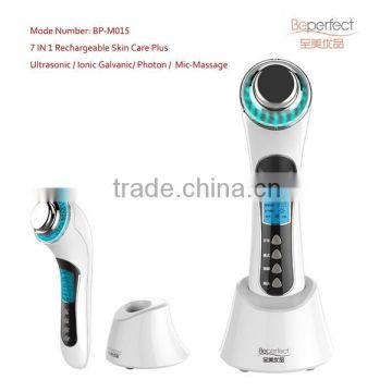 Home skin care ems electroporation ultrasonic beauty machine Deep Cleansing