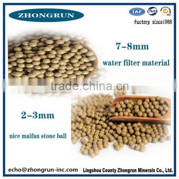 natural maifan stone balls for water systerm water filtration best price in China