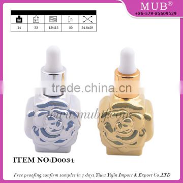 D0034 dropper bottle perfume glass bottles for cosmetic wholesale