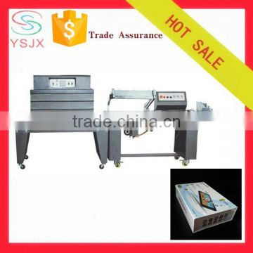 Good after-sale service semi automatic pof film shrink wrapping equipment