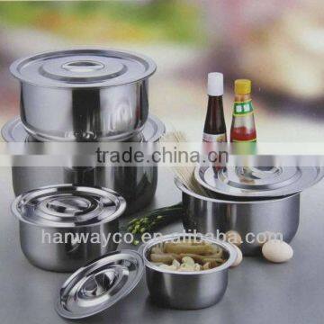 Stock 5pcs Pan with Lid