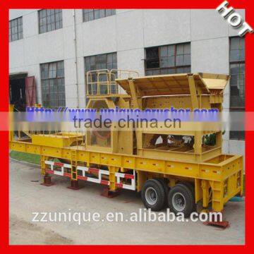 2014 professional mobile crusher station for mining