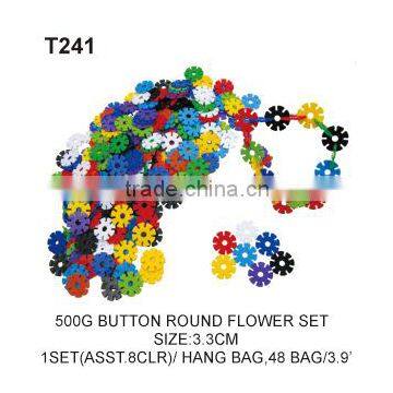 500g 3.3cm Plastic Tang Han Building Blocks Educational Toy