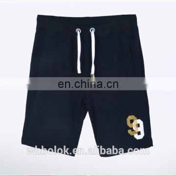 Wholesale mens casual shorts cotton knitted jogger short trackpants