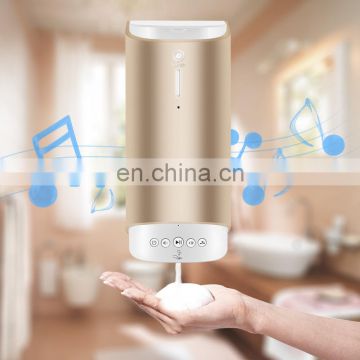 Bluetooth speaker cartridge bottle foam automatic sensor soap dispenser plastic