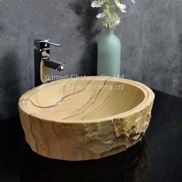 China Sandstone Wash Basins, Sandstone Bathroom Sinks, Stone Sink