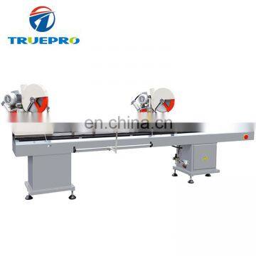 Double-head Mitre Saw Machine for PVC Profile/Window Glass Production Line