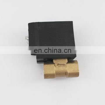GG-03B-66 1/4" 2 way brass Normally closed direct action solenoid valve for air water valve 24v
