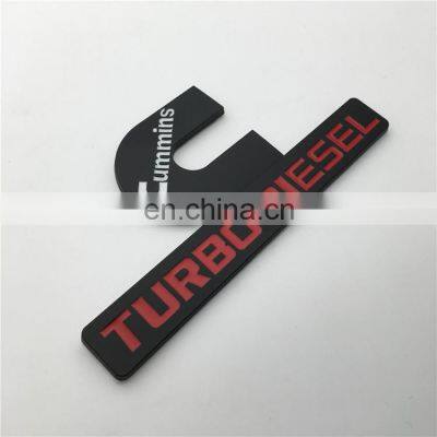 Plastic Custom Trunk 3D Letter Badge Door Fender Sticker Car Emblem Nameplate