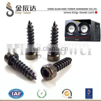 M2 hex socket cap self tapping screw for speaker