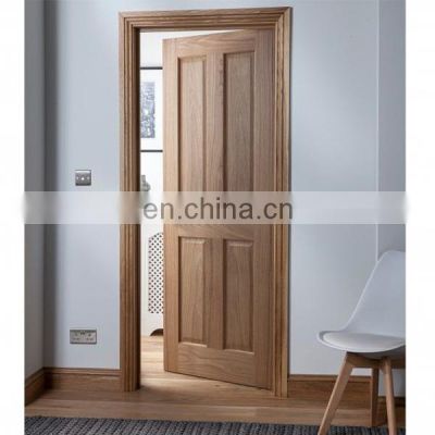 modern interior bedroom solid wood home door design oak mdf cabinet exterior door