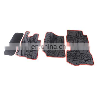 5PCS Rubber Foot Mat for Suzuki Jimny 98-18 JB43 4x4 Accessories Maiker Manufacturer Car Mat