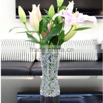 2014 Promotion folding plastic vase for decoration