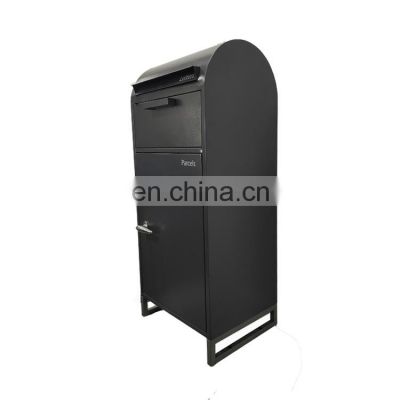 Home Outdoor Large Smart Parcel Drop Mailbox For Mail Letter Post And Parcel Delivery Box