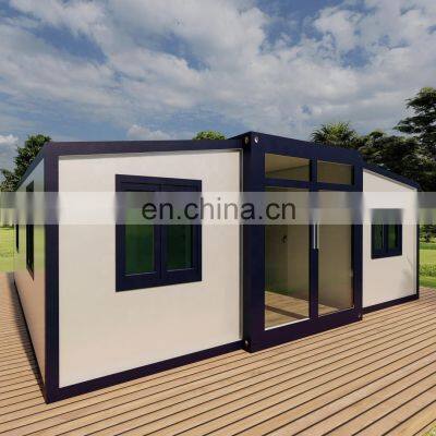 China two story expandable prefab container house sandwich panel
