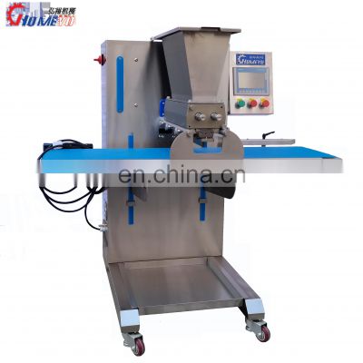 Fully automatic cake batter depositor machine  cup cake machine snacks making machine