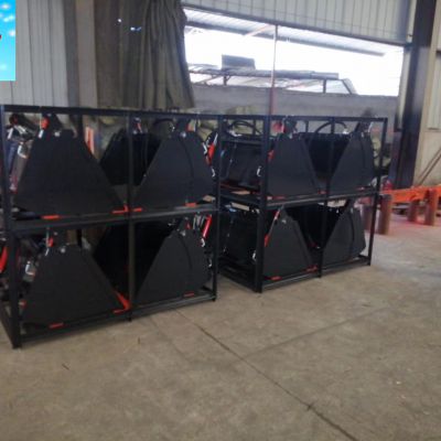 China cheap four in one bucket price 4in1 bucket for mini skid steer loader