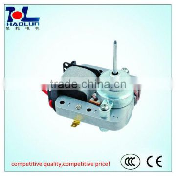 Shaded Pole Motor with 100 to 240V Voltages, Used in Fan Heater, Micro Oven, Refrigerator and More