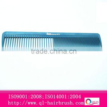 professional high quality bulk hair combs plastic ,double teeth comb