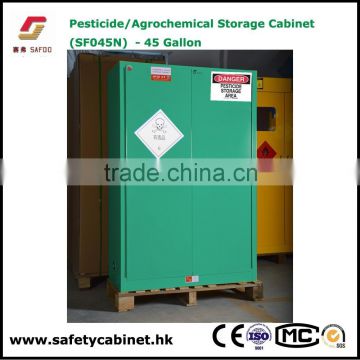 agrochemical Herbicide Safety Storage Cabinet, two Doors, Self Close. well-ventilated