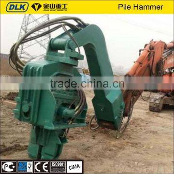 pile hammer DLKP08 suits for 20-24 ton excavator
