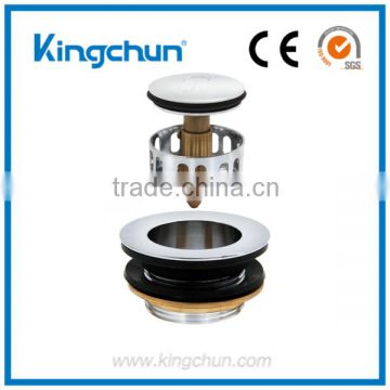Cheap Design blocked drain pop up waste with overflow(K242)
