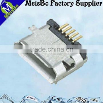 CE mini usb 5 pin connector for moblie phone
