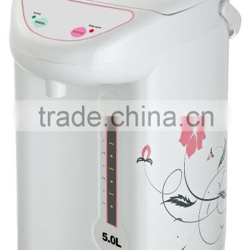 NK-A601 Electric Thermo pot electric airpot,thermopot,kettle,samovar,Tinplate with print flower body,high-capacity
