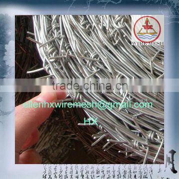 PVC Coated And Galvanized Barbed Wire Fence Sale(Factory Price)