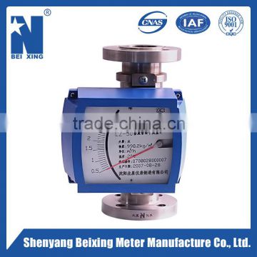 Metal tube water/gas rotameter, variable area flow meter
