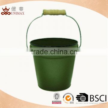 Round wholesale antique water bucket with cheap price