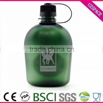 High quality safety heat-resistant army plastic bottle