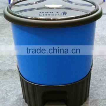 Plastic high quality 8 litres garbage bin from China JYPC