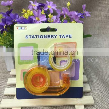 Simple solid color 3/4 tape bridge T0005 stationery tape mini tape dispenser