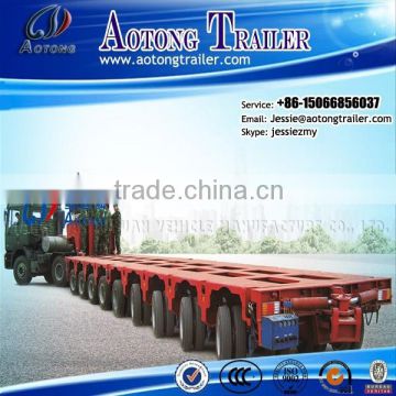 100-500 ton over heavy hydraulic axis modular trailer for sale