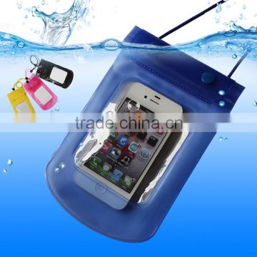 2015 Waterproof Swimming Plastic waterproof cell phone bag for iphone 6