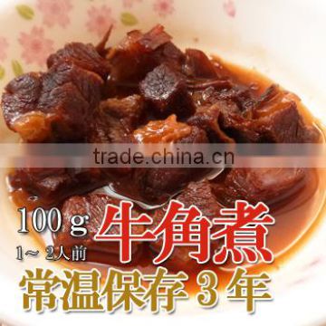 Simmered diced beef (retort food) 100g (1-2 servings)