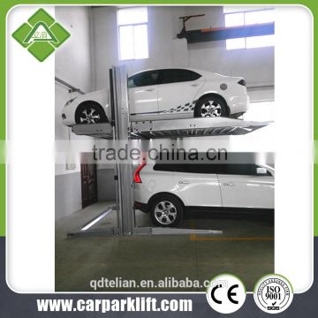 auto car parking system double hydraulic car parking lift equipment with CE