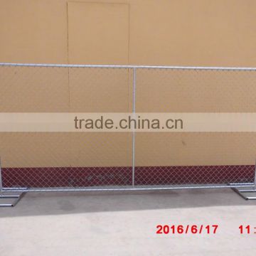 6ft*8ft easily assembled construction chain link temporary fencing panel for USA