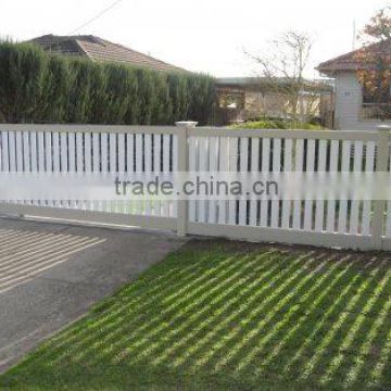 popular style pvc picket fence