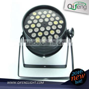 Stage lighting LED 36 3w RGBW par64 light led power flat par can light price