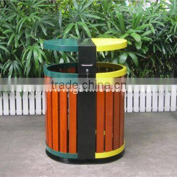 2 compartment recycling bin wooden recycling bin outdoor recycle bin