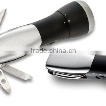 multifunction campling tool knife with torch