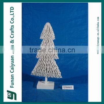 2014 hot sell new style holiday decoration wooden artificial christmas tree