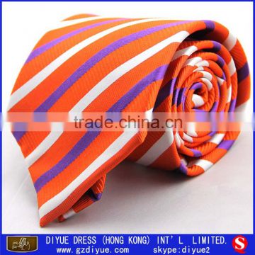 2015 Newly High Quality Men's Stripe Polyester Tie for sale