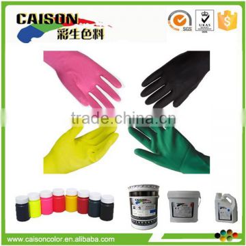 pigment paste for cotton lined latex gloves coating