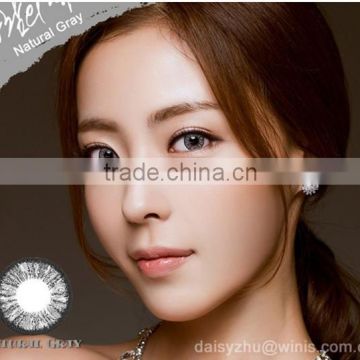 50 colors Colors of the Wind COW42 Natual Gray cosmetics wholesale color contact lens yearly 3 tone korea contact lenses