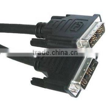 NEW 6 ft DUAL MALE M/M DVI-D to DVI-D VIDEO CABLE