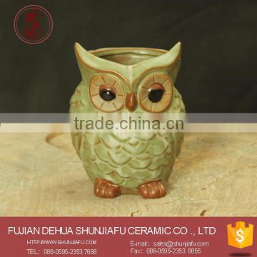 Owl Shape Home Goods Decorative Vase
