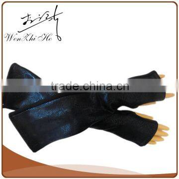 Women Elbow Length Winter Driving Full Finger Fitness Gloves